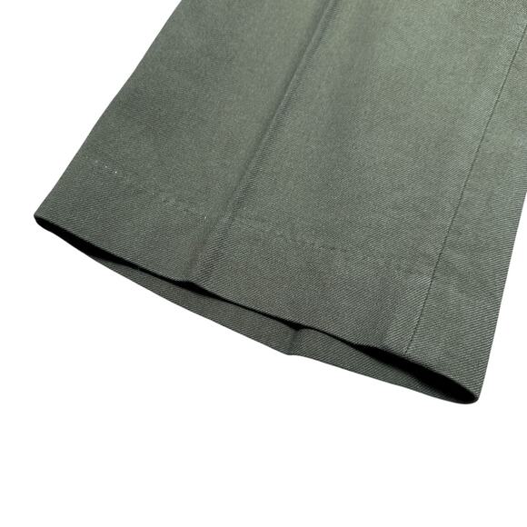 Vintage US Army M-1951 Wool Trousers Men’s Medium Green Military 1950s Pants - Picture 5 of 12